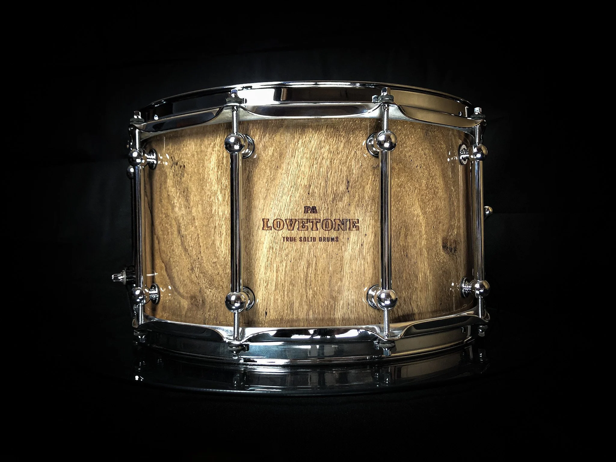 A True Solid Marri snare drum
