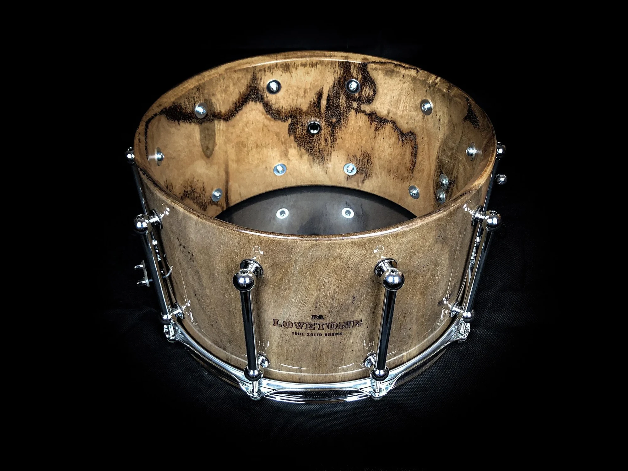 Tiger Striped Marri 14″ × 8″ Gloss – view 3